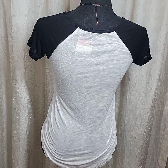 Good Vibes White Black T-Shirt - Picture 7 of 8